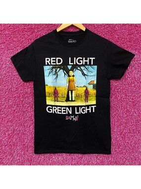 Squid Game Red Light Green Light Netflix Show T-Shirt Small